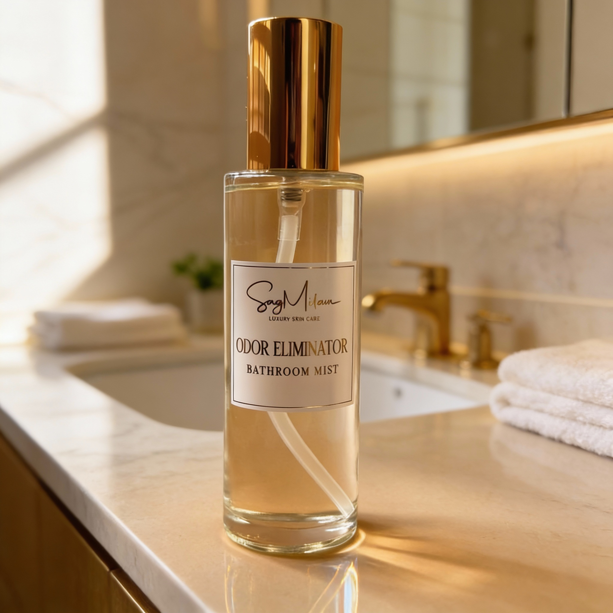 Bathroom Odor-Eliminating Mist